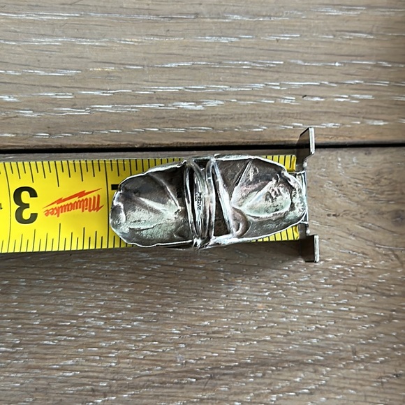 Original Pamela Love XL mood ring SOLID sterling silver RARE art nouveau 5.5 - Picture 14 of 14